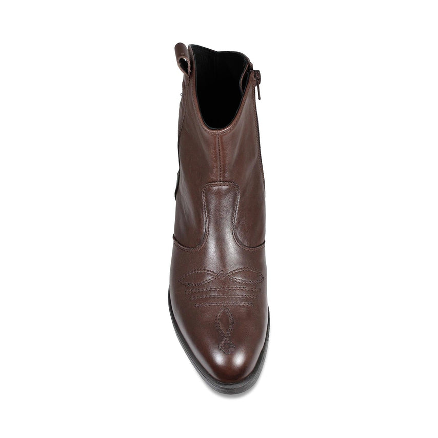 Pioneer: Chestnut Leather Boots Sole Bliss