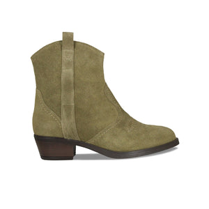 Pioneer: Khaki Suede Boots Sole Bliss