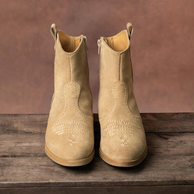 Pioneer: Sand Suede Boots Sole Bliss