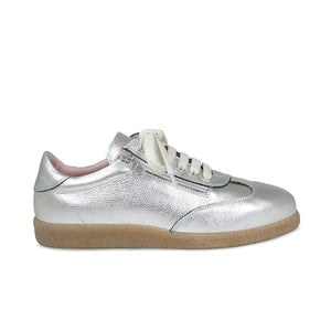 Pixie: Silver Leather Shoes Sole Bliss
