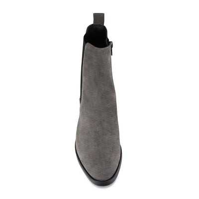 Rider: Grey Suede Boots Sole Bliss