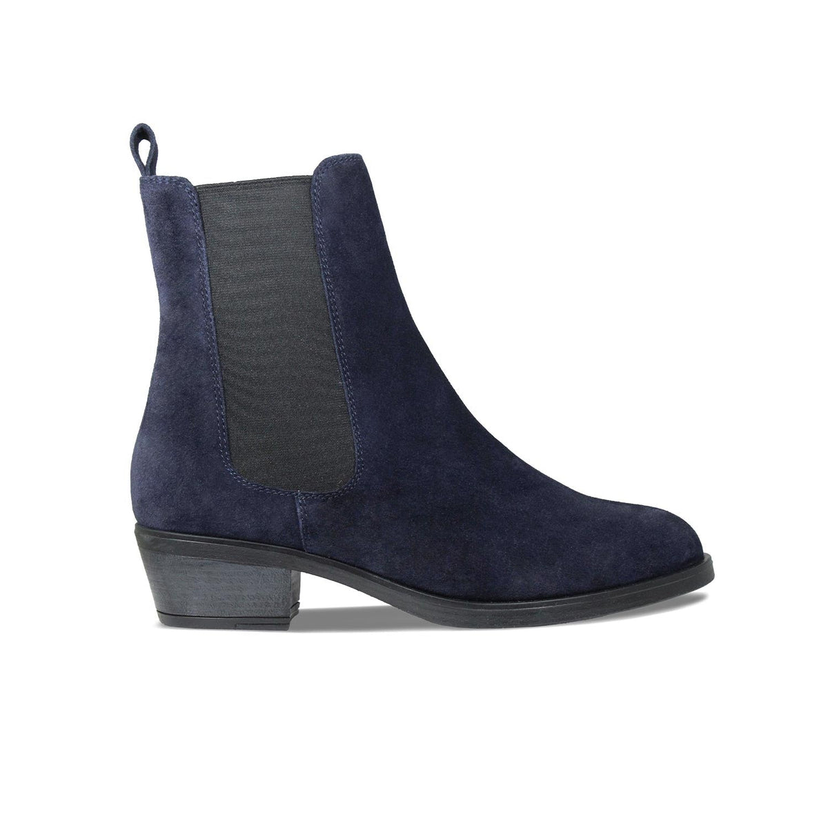 Sole Bliss Rider Navy Suede Shoes