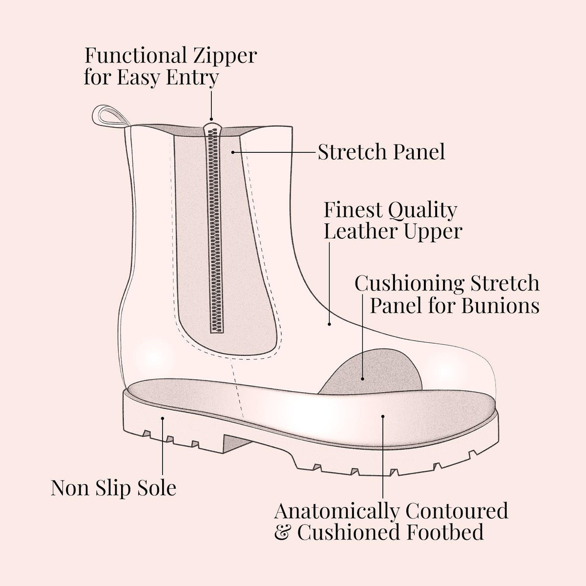 Runway: Cream Patent Leather Boots Sole Bliss
