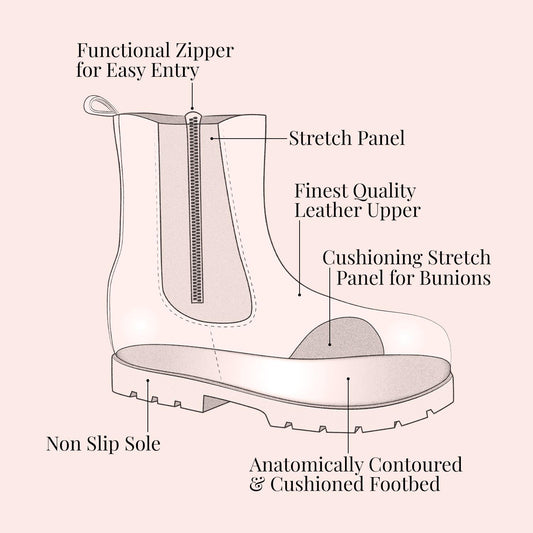 Runway: Cream Patent Leather Boots Sole Bliss