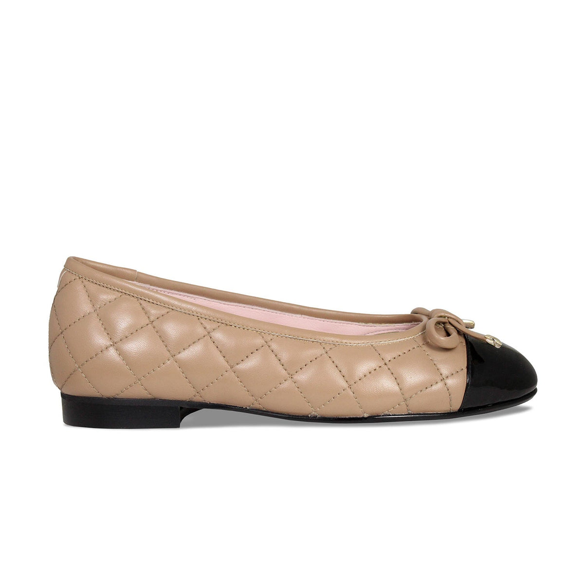 Royal Camel Quilted Leather & Patent