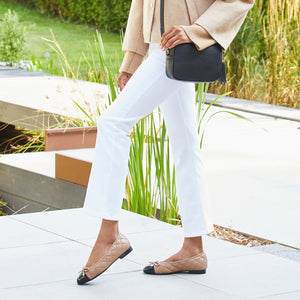 Royal: Camel Leather & Black Patent Shoes Sole Bliss