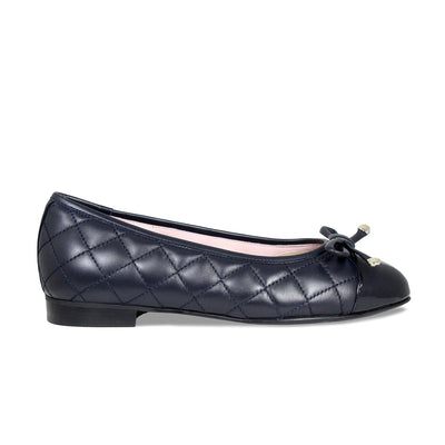 Royal: Navy Leather & Patent Shoes Sole Bliss