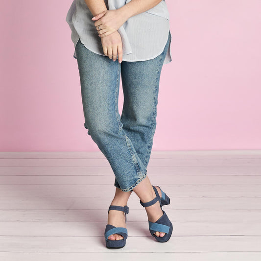 Ruby: Multi Denim Shoes Sole Bliss