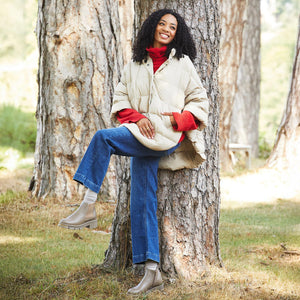 Runway: Taupe Leather Boots Sole Bliss