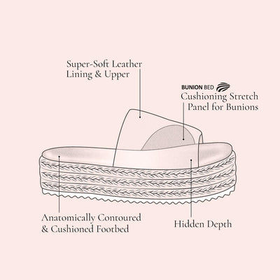 Brooke: Pale Taupe Leather Shoes Sole Bliss