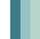 White & Turquoise Multi