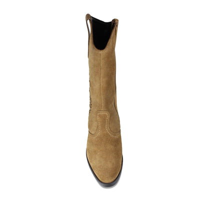 Sedona: Tan Suede Boots Sole Bliss