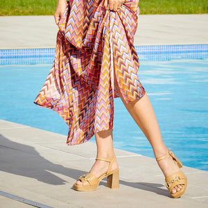 Selma: Nude Leather Shoes Sole Bliss