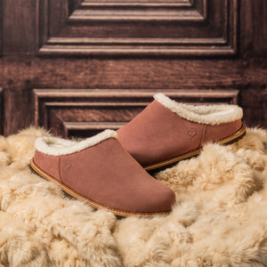 Snug: Rose Suede & Wool Shoes Sole Bliss