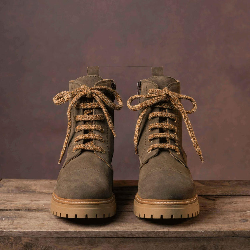 Tread: Truffle Suede Boots Sole Bliss