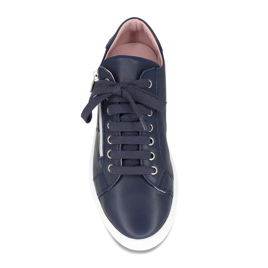 Starlight: Navy Leather & Metallic Shoes Sole Bliss