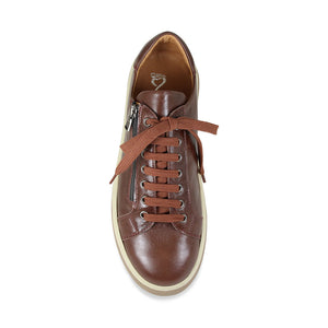 MEN'S Statement: Chestnut Leather Shoes Sole Bliss
