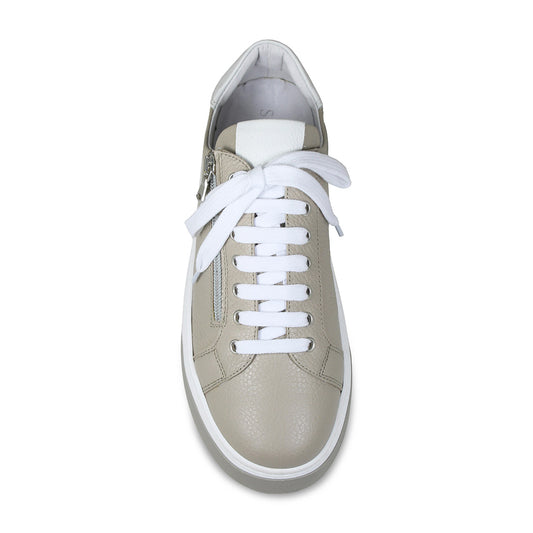 MEN'S Statement: Taupe Leather Shoes Sole Bliss