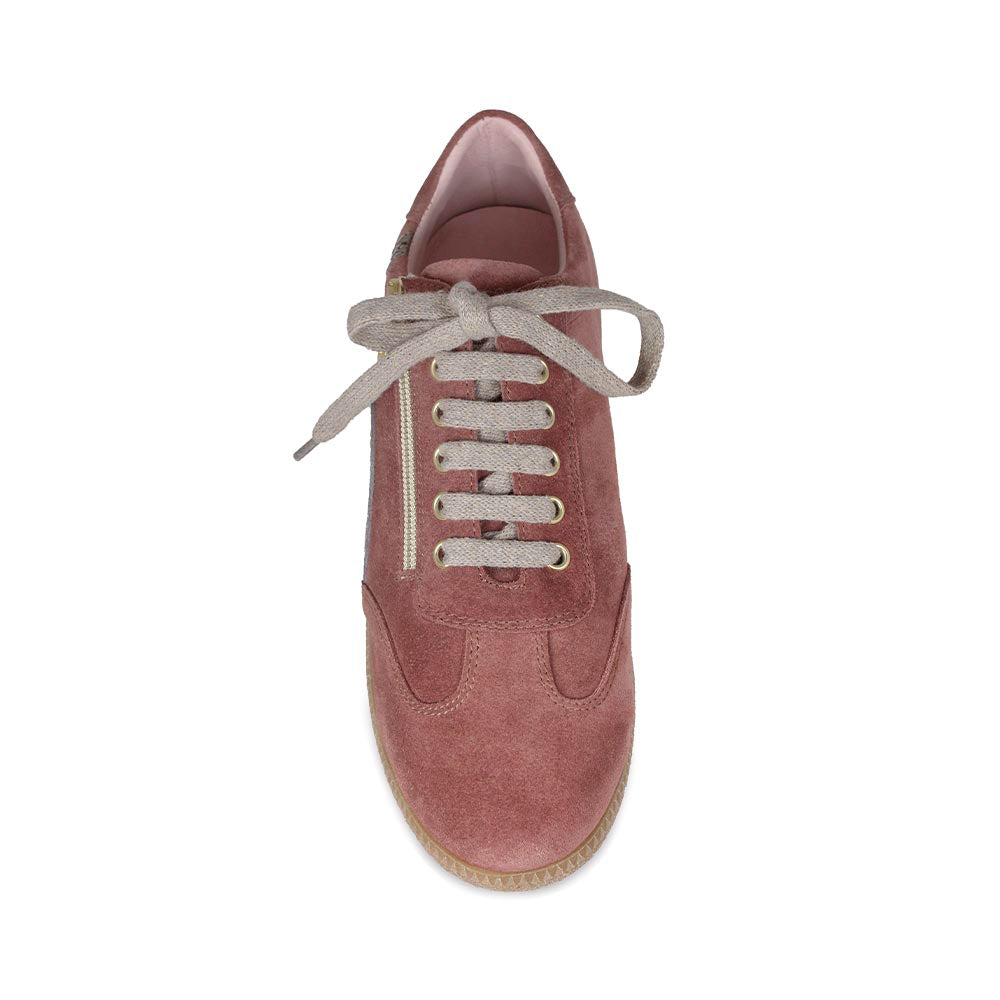 Swirl: Rose Suede Shoes Sole Bliss