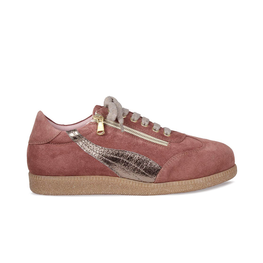 Swirl: Rose Suede Shoes Sole Bliss