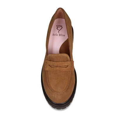 Talent: Tan Suede Shoes Sole Bliss