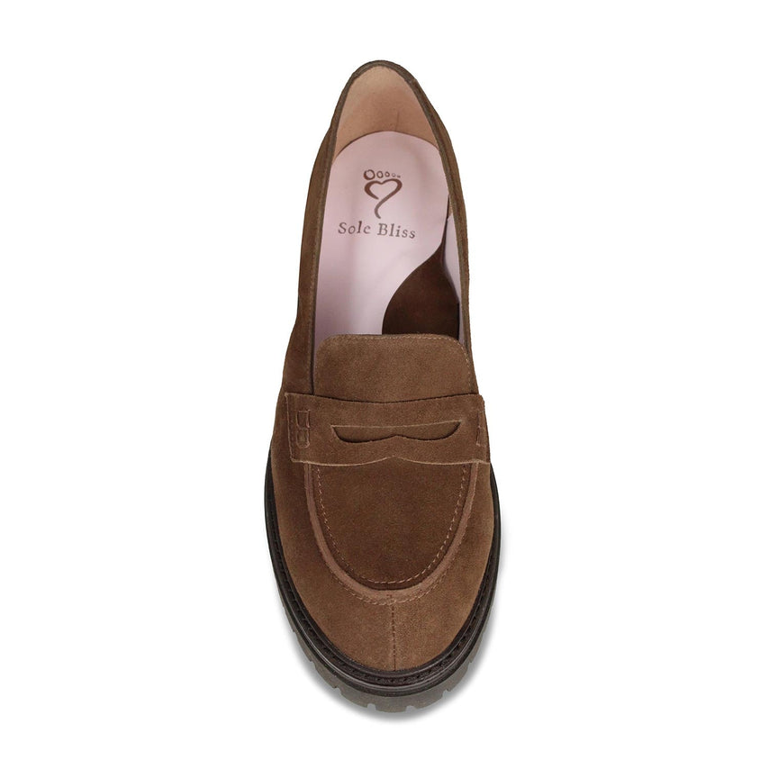 Talent: Tobacco Suede Shoes Sole Bliss