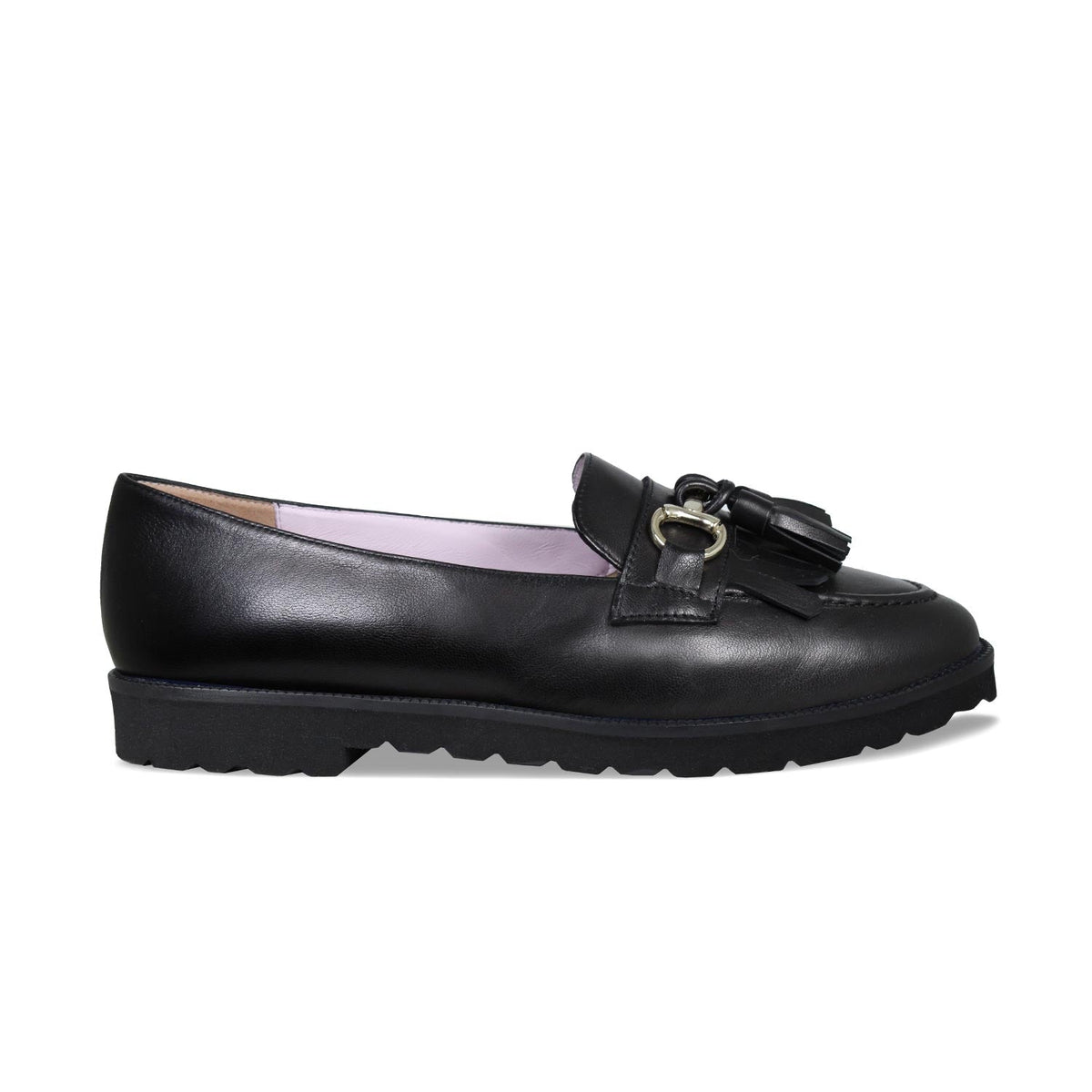 Tanner: Black Leather Shoes Sole Bliss