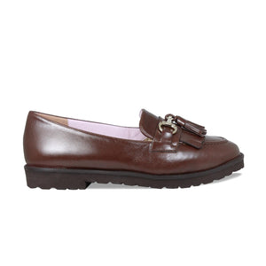 Tanner: Chestnut Leather Shoes Sole Bliss