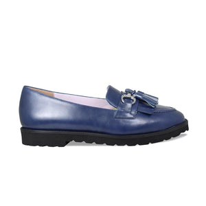 Tanner: Denim Leather Shoes Sole Bliss