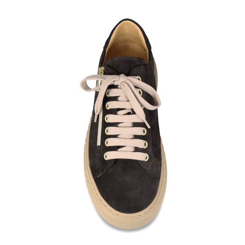 Track: Chocolate Brown Suede Shoes Sole Bliss