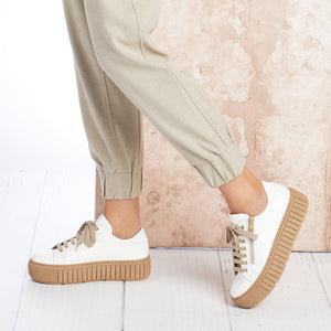 Track: White Patent Leather Shoes Sole Bliss