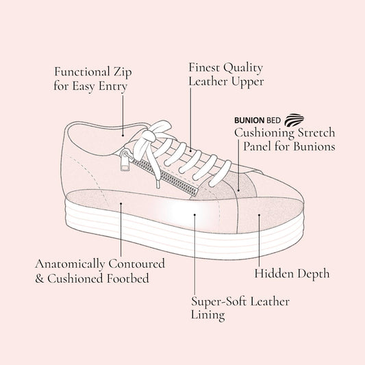 Glee: Silver Leather Shoes Sole Bliss