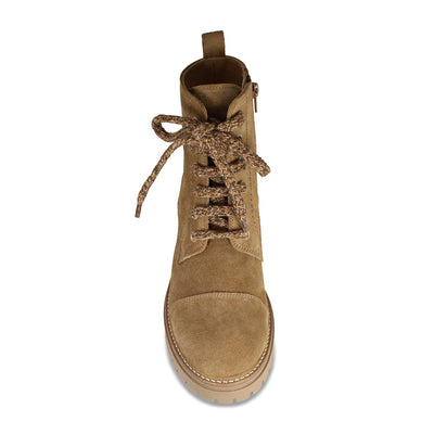 Tread: Tan Suede Boots Sole Bliss