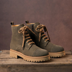 Tread: Truffle Suede Boots Sole Bliss