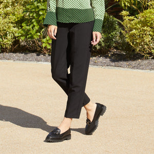 Treasure: Black Leather Shoes Sole Bliss