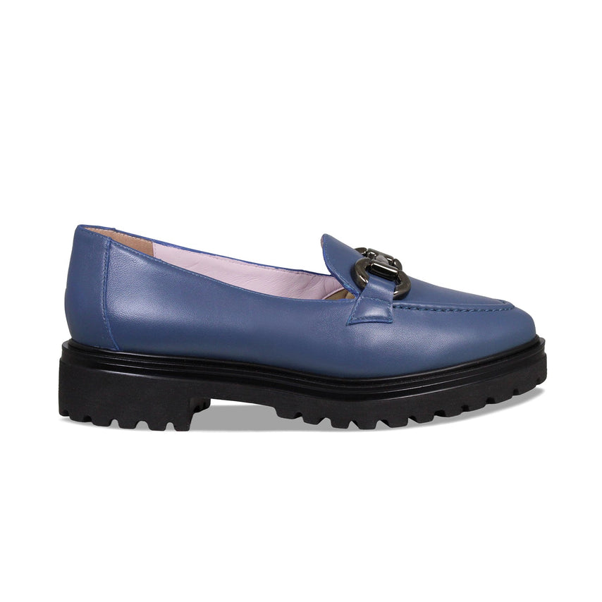 Treasure: Denim Leather Shoes Sole Bliss