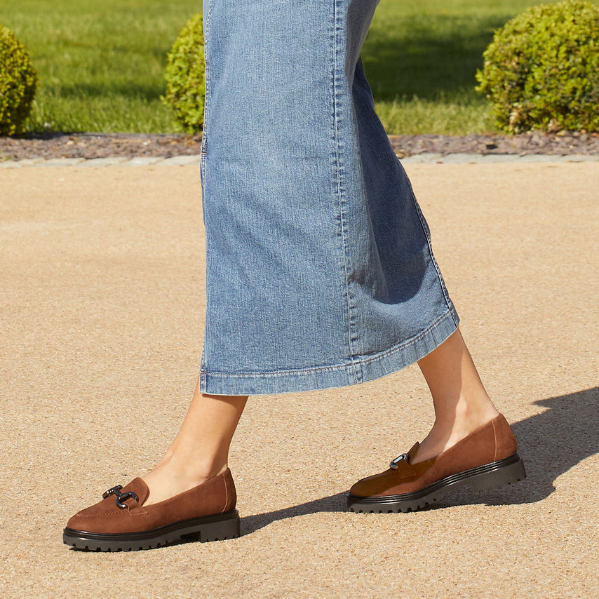 Treasure: Tobacco Suede Shoes Sole Bliss