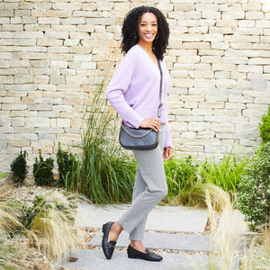 Trinity: Black Leather Weave Shoes Sole Bliss