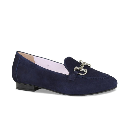 Trinity: Navy Suede Shoes Sole Bliss