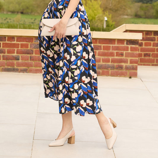 Darcy: Cream Leather Shoes Sole Bliss