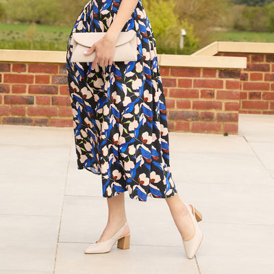 Darcy: Cream Leather Shoes Sole Bliss