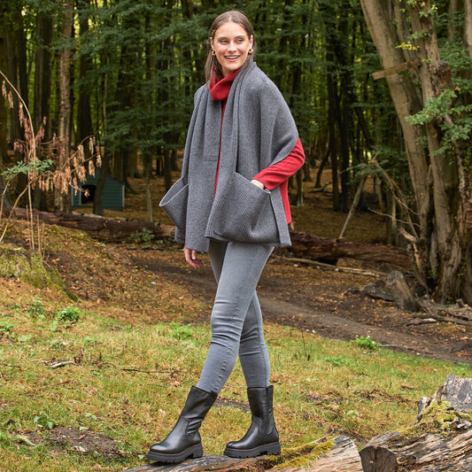 Stella: Black Leather Boots Sole Bliss