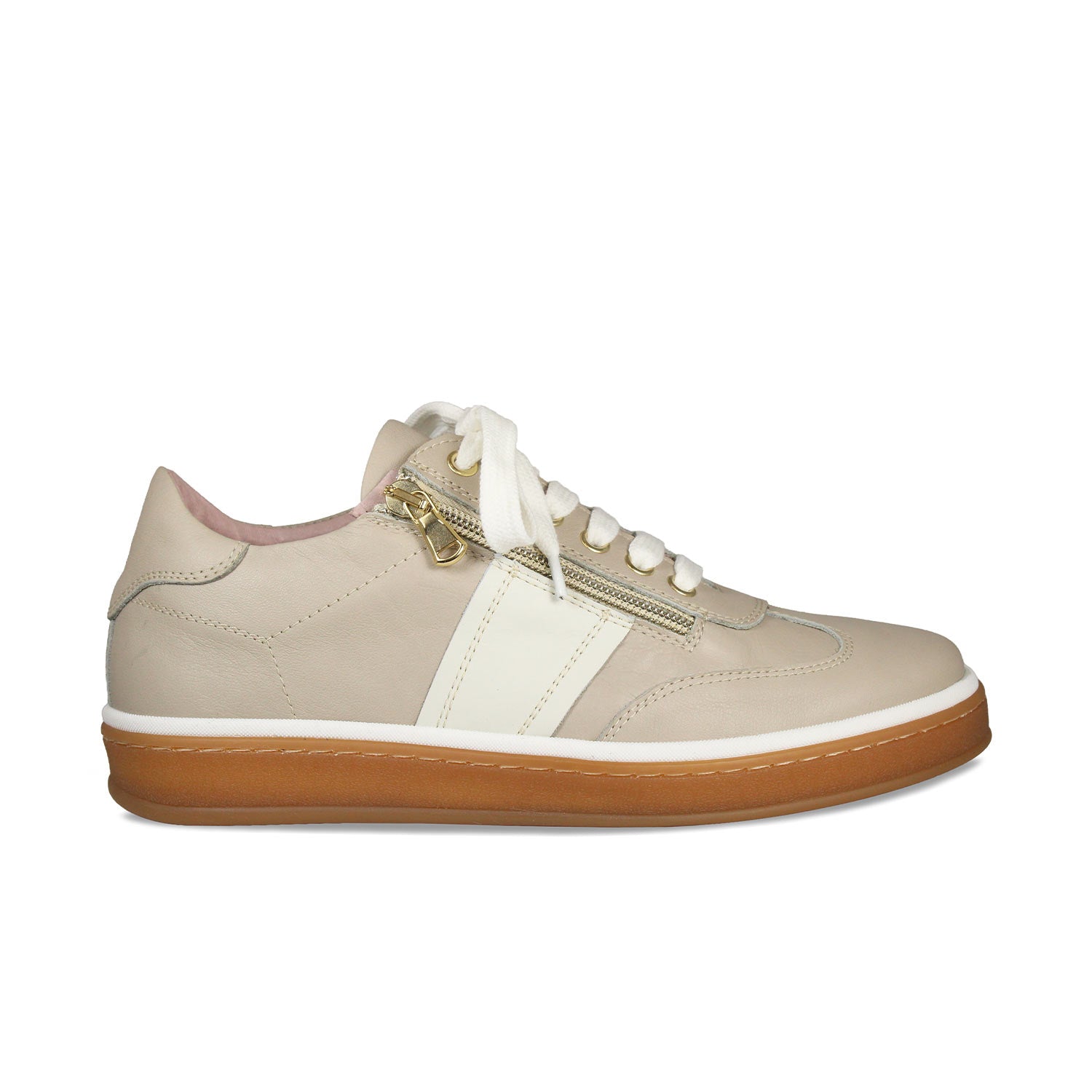 Uptown: Pale Taupe Leather Shoes Sole Bliss