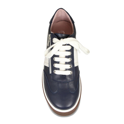 Uptown: Navy Leather Shoes Sole Bliss