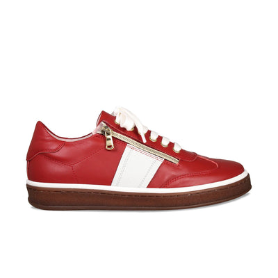 Uptown: Red Leather Shoes Sole Bliss
