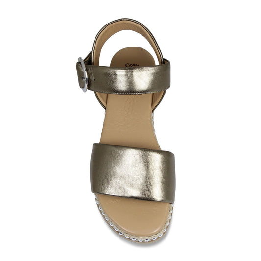 Walker: Bronze Leather Shoes Sole Bliss