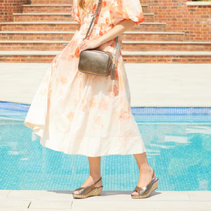 Zoey: Bronze Leather Shoes Sole Bliss