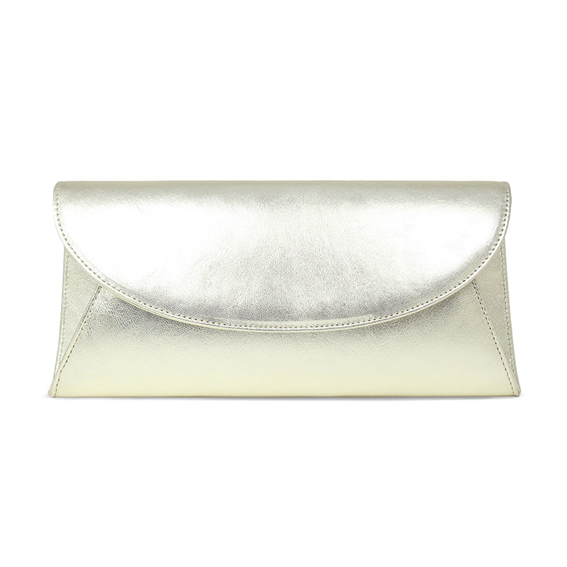 Jenna: Gold Leather Bags Sole Bliss