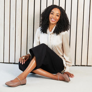 Layton: Taupe Leather Shoes Sole Bliss