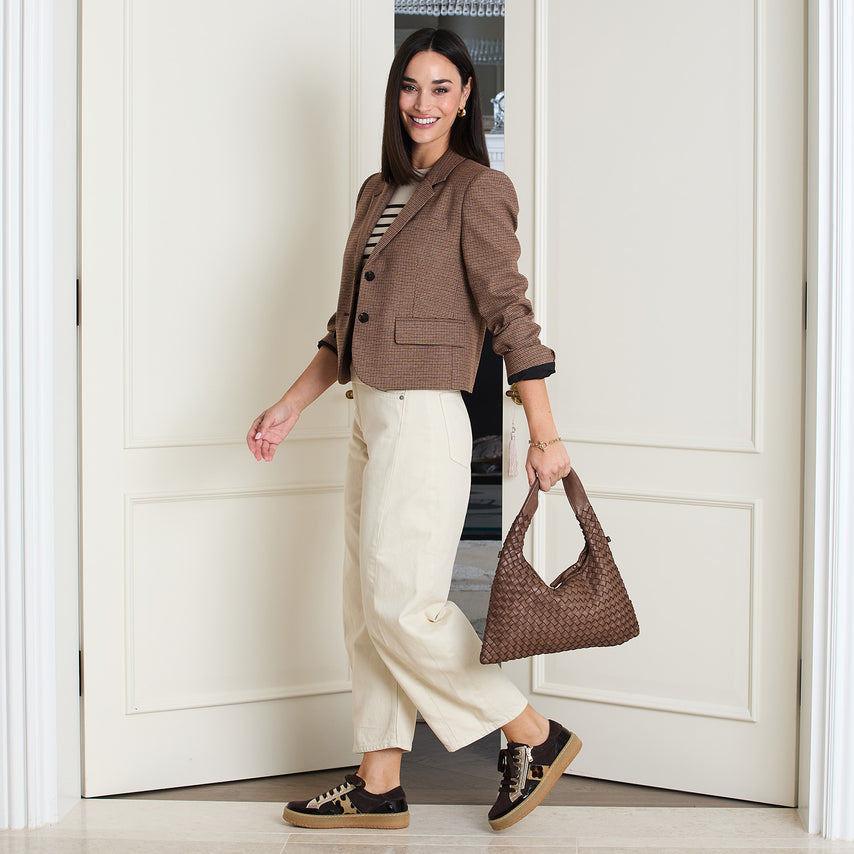 Kit: Chocolate Brown Suede & Luxe Leopard Shoes Sole Bliss